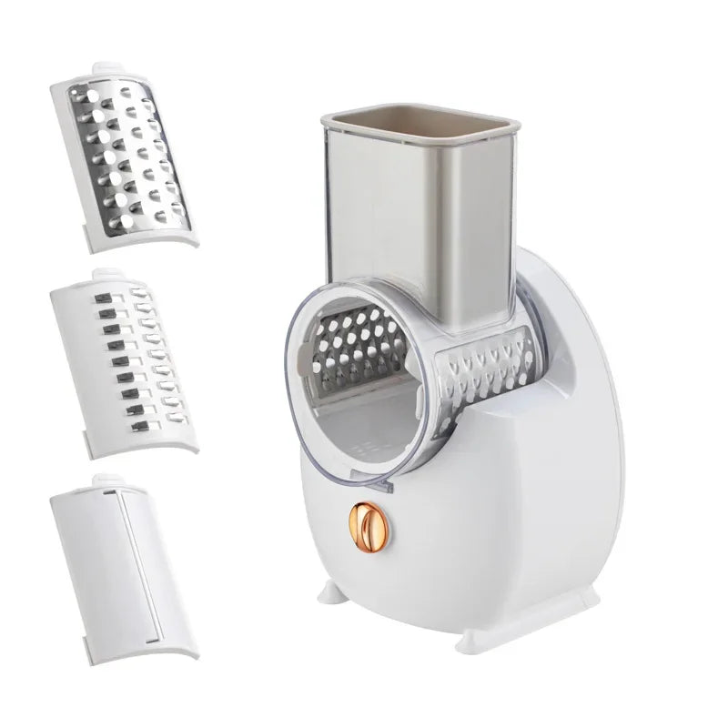 Multifunctional Vegetable Cutter 1PC Home Kitchen Electric Vegetable Cutter Vegetable Slicer Shredder Automatic Shredding Planer