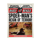 Marvel  Funny Spiderman Poster And Print HE'S  BACK Canvas Painting Comic Wall Art Living Room Home Decoration Gift