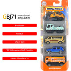 [Genuine]Matchbox Original Five Car Set Die Casting Alloy Toy Model Track Car Collection Decoration Surprise Gifts Play Vehicles