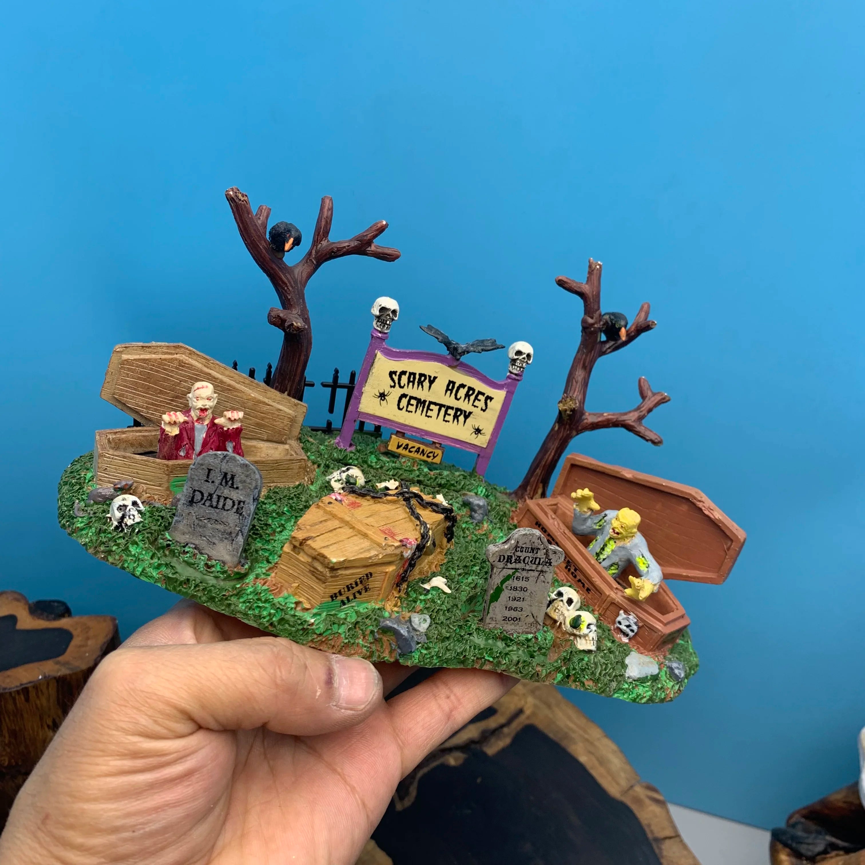Halloween Christmas Farm Etc. Sand Table Gardening Decor DIY Bonsai Decoration Articles Handicraft Gifts Desk Sculpture