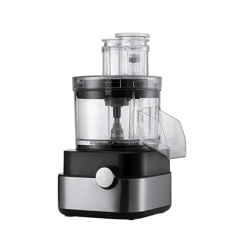 Commercial Electric Vegetable Cutter - Multi-function Dicing/Slicing/Grinding Machine for Restaurant Kitchen