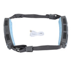 Wearable Waist Fan Multifunctional 3 Speeds Adjustable Ice Compress Ef