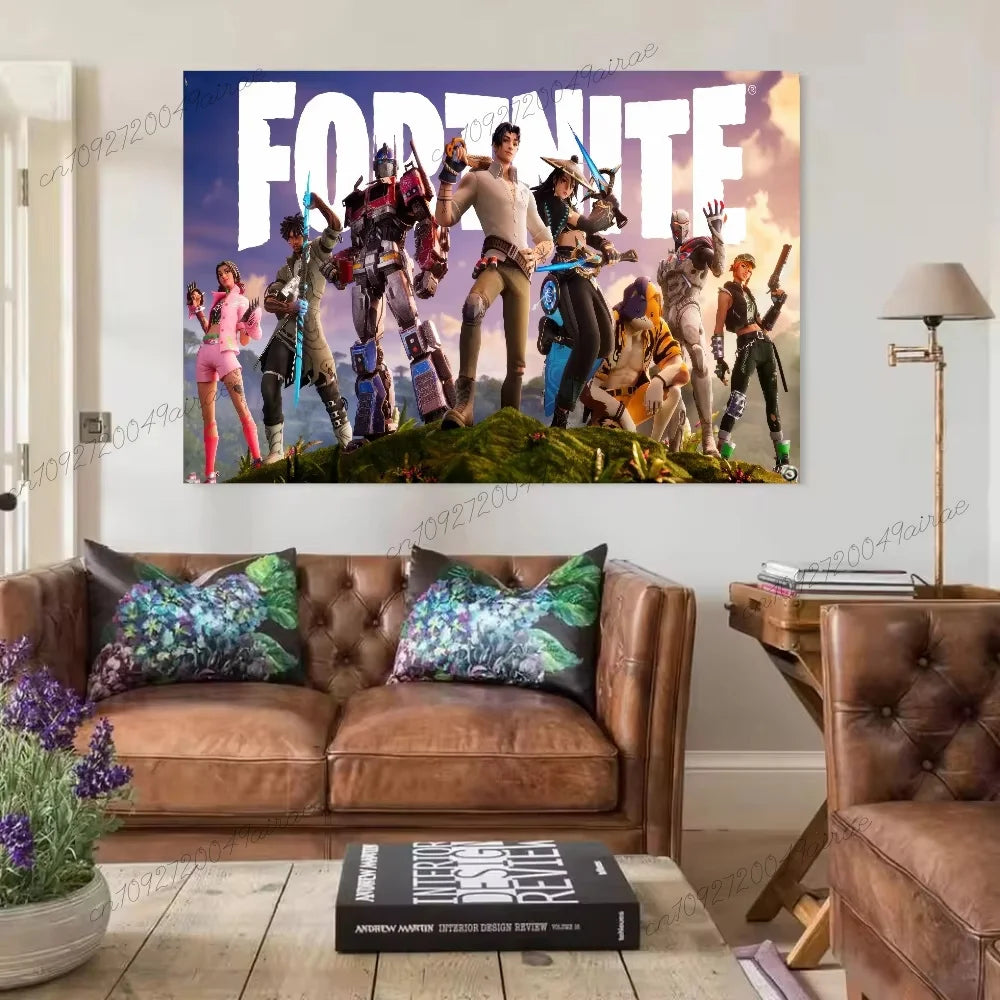 Funny Flag Garage Decorative Flags Banner F-Fortnites Hippie Wall Tapestry Wall Art Decor Background Cloth Aesthetic Room Decor