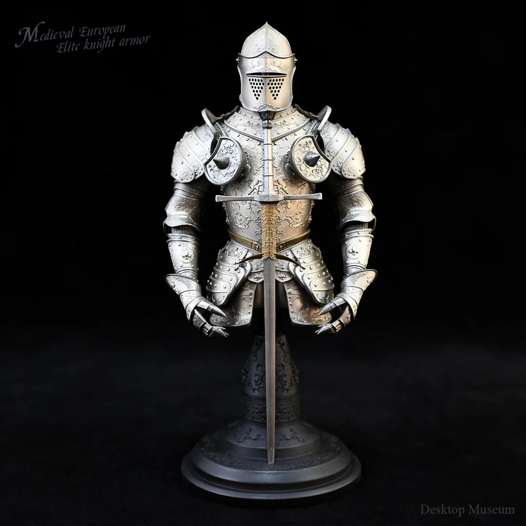 190MM Resin home decoration craft ancient European medieval armour finished home decoration model LTCP-277