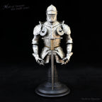 190MM Resin home decoration craft ancient European medieval armour finished home decoration model LTCP-277