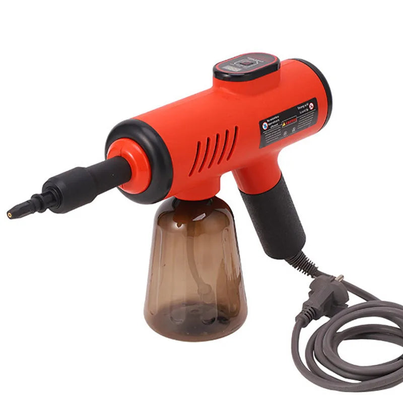 Multifunctional 1200W Household Electric High Temperature Steam Cleaner  Portable Handheld Steamer Kitchen Brush Cleaning Machin