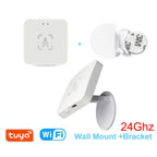 Tuya WiFi / Zigbee Human Presence Detector,Luminance/Distance Detection,  Smart Human Body PIR Sensor Support Home Assistant