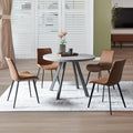 Round Dining Table Set, Mid Century Modern Small Round Dining Table Set, Saving Space