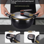 kitchen items Ceramic non-stick soup pot multi-functional household cooking pot 7L large capacity suitable for braising stewing