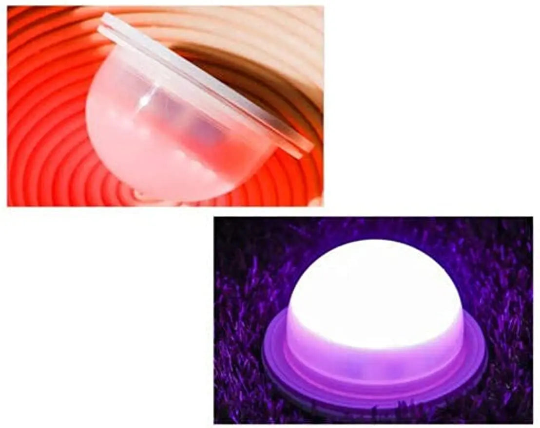 30 cm LED Leuchtwürfel Hocker Tisch RGB Farbwechsel Garten Leuchte Sitzhocker 16 RGB einstellbare Lichtfarben Stimmung Party
