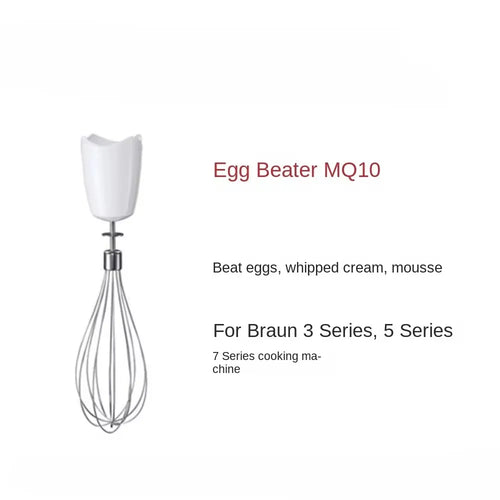 Applicable to Braun MQ525/5025/745/785/3025/505/3000 Cooking Stick Accessories Egg Beater