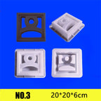 Cement Brick Mold Plastic Decorative Wall Window Mould Antique Garden Building Ornament Concrete Hollow Cement Brick Molding 1Pc