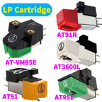 AT91R Replacement Conical Turntable Stylus Dual Moving Magnet Stereo Phono Cartridge HiFi Parts for LP Vinyl Record Turntable