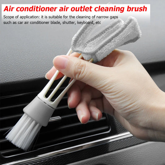 Car Cleaning Brush Air Conditioning Vent Brush Detailing Dust Removal
