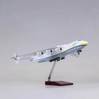 An-225 Antonov 1:200 Airplane Model Transport Scale Ukraine Painted Mriya Strategic Cargo Aircraft Diecast Model for Collection
