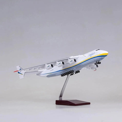 An-225 Antonov 1:200 Airplane Model Transport Scale Ukraine Painted Mriya Strategic Cargo Aircraft Diecast Model for Collection