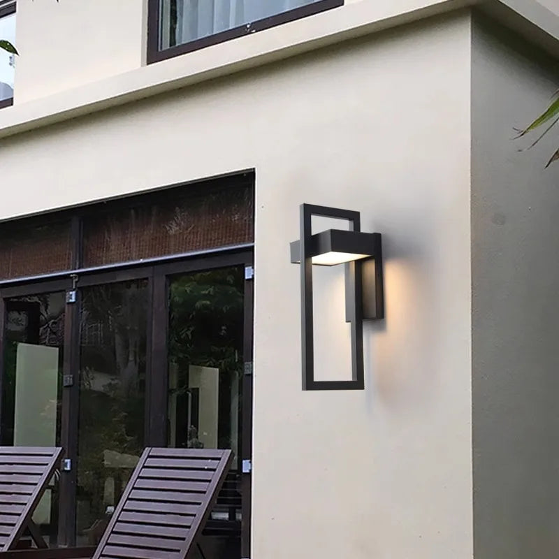 Modern Outdoor Decorative Wall Lamp