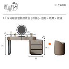 Beauty Dressers Makeup Vanities Stand Minimalist Cheap Mirror closet organizer Chest Children's Desk Table Room Salon Furniture