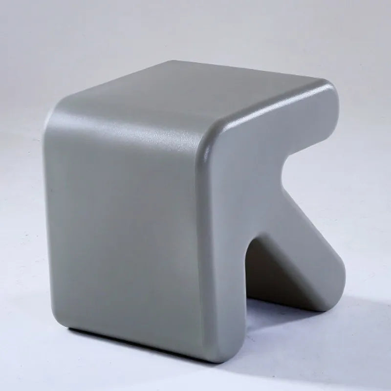 FULL LOVE Nordic Small Stool Household Children's Bench Creative Arrow Thickened Plastic Fitting Room Door Shoe Changing Stool