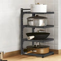 Multi-Layer Cooker Storage Rack Kitchen Sink Storage Rack For Home Stovetop Cabinets Adjustable Pot Rack