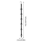 Hockey Portable Gear Rack Strap Organizer Hockey Gear Hanger Portable Drying Rack with 12 Hooks Hockey Equipment Strap Sports