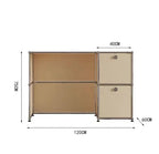 Module Combination Sideboards Cabinet Drawer Living Room Cabinets Side Chest of Drawers Hallway Storage TV Stand Bedroom Cabinet