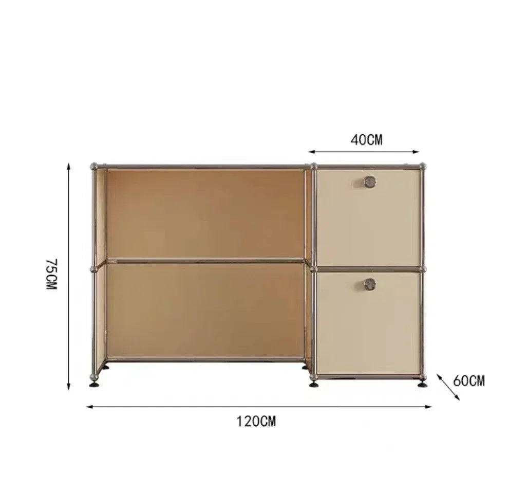 Module Combination Sideboards Cabinet Drawer Living Room Cabinets Side Chest of Drawers Hallway Storage TV Stand Bedroom Cabinet