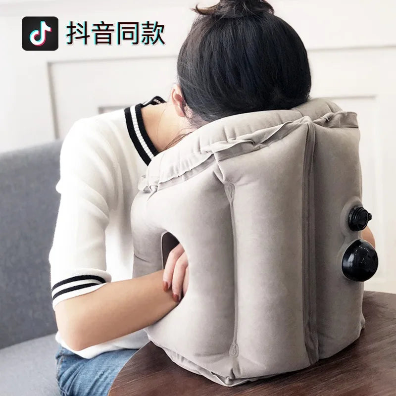 Upgraded Inflatable Travel Pillow