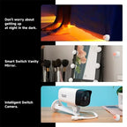 Tuya Zigbee PIR Motion Sensor & Light Detector Infrared Smart Sensor Wireless Home Alarm System Works with Alexa Smart Life App