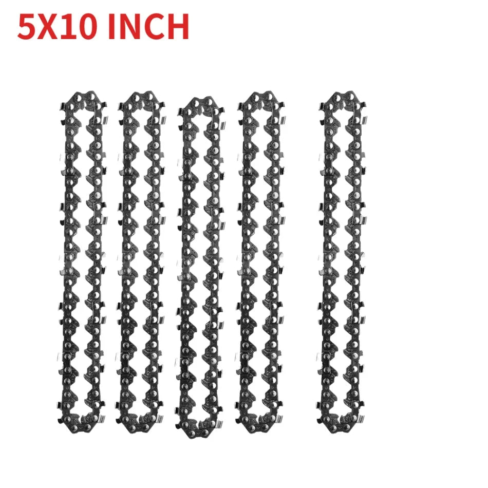 4 Inch 6 8 Inch Mini Steel Chainsaw Chains Electric Chainsaws Accessory Chains Replacement Mini Electric Chainsaw Chains