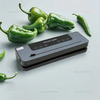 Electric Vacuum Sealer with Built-in Cutter Food Keep Fresh Dry/Wet Food Sealing Machine Touch Button Vacuum Sealing Machine