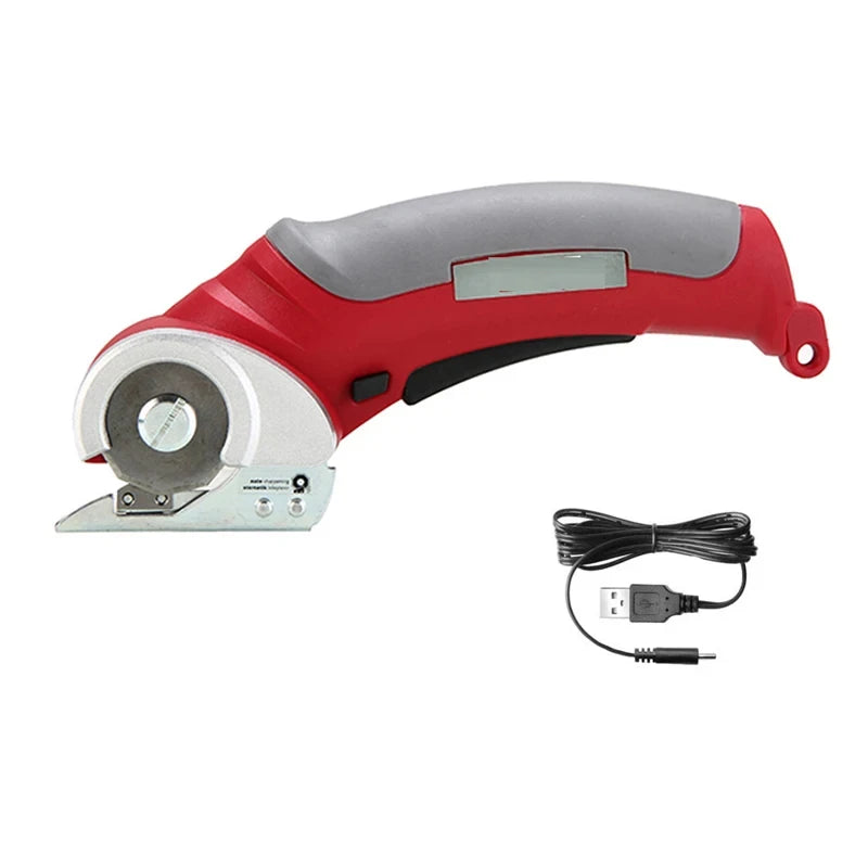 Cordless Electric scissors for fabric cutting Cloth USB Rechargeable Lithium Leather Sewing scissors Cutting Fabric tools