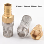 304 Stainless Steel Male Thread Mesh Cover Aquarium Fish Tank Water Pump Inlet Filter Screen Garden Irrigation Pump Hose Filters