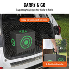 SucceBuy All-side Shotting  Outdoor Portable Archery Target with Carry Handle Easy Arrow Removal Visibility Easy to Transport