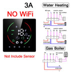 Tuya Smart Home Thermoregulator WIFI Warm Floor Thermostat for Electric Heating Temperature Controller Gas Boiler TRV