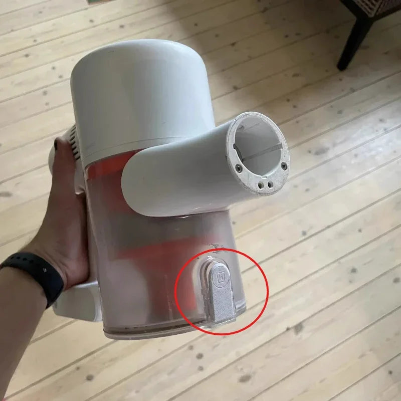 1Pcs for Xiaomi / Mijia k10 g10 wireless / wired handheld vacuum cleaner dust cup button switch accessories