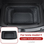 Front  rear Leather trunk For Tesla model Y trunk mat accessories 2020-2023  tesla y accessoires