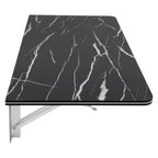 Rust-Proof Wall-Mounted Folding Table Easy to Clean Wall Mounted Folding Table for Bedroom/Living Room/Study/Kitchen