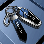 Car Remote Key Case Fob Cover Holder Shell Bag for BYD Song Plus Atto 3 Han EV Tang DM Qin Seal Dolphin Keychain Accessories