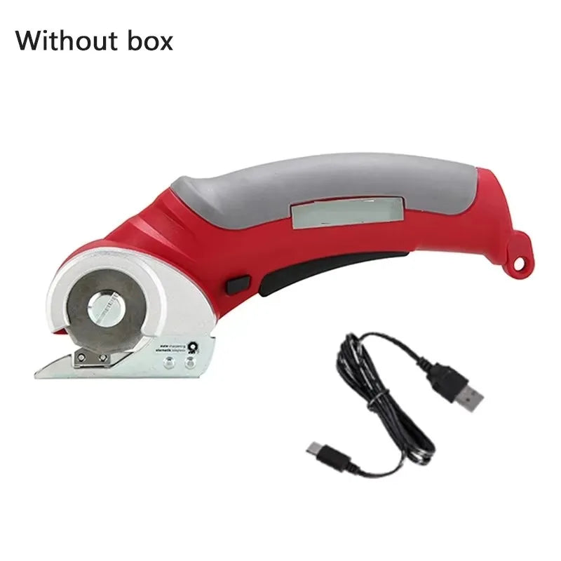 Cordless Electric Scissors 4.2V Multi Electric Cutter Shear For Cardboard Leather Fabric Cloth SewingCarpet Electr Cutting Tool