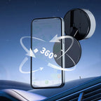 Versatile Magnetic Vacuum Suction Cup Phone Holder for MagSafe Phones