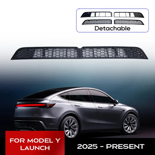 Tesla New Model Y 2025 (Juniper) Lower Bumper Anti-Insect Net | Dust Proof Inner Vent Grille Cover