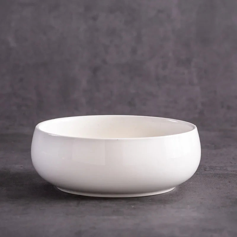 Lotus Planter Ceramic Glazed Bowl-Water Garden Planter for Lotus Water Lily&Aquatic Plants Leak-Proof Indoor/Outdoor Decor