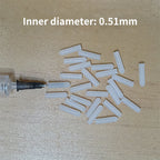 50pcs Dispensing Needle Protective Cover Silicone Needle Protective Cover Electronic Accessories Syringe Needle Silicone Cap