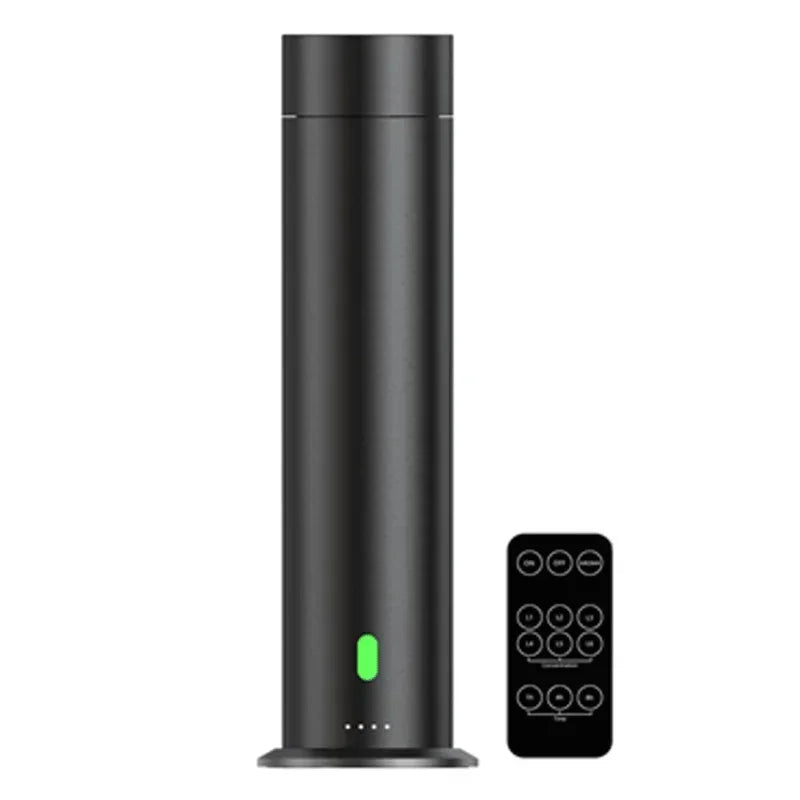 Waterless Essential Oil Diffuser with Remote Aluminium Alloy Scent Air