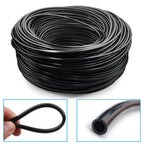 DIY Arbitrary Length 10M/20M/30M... Garden Hose 4/7mm Watering Irrigation System Supplies PVC Micro Drip Pipe Adjustable