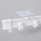 Non Punching Self-adhesive Curtain Track Flexible Bendable Wall Or Ceiling Installation Window Room Divider RV Curtain Track