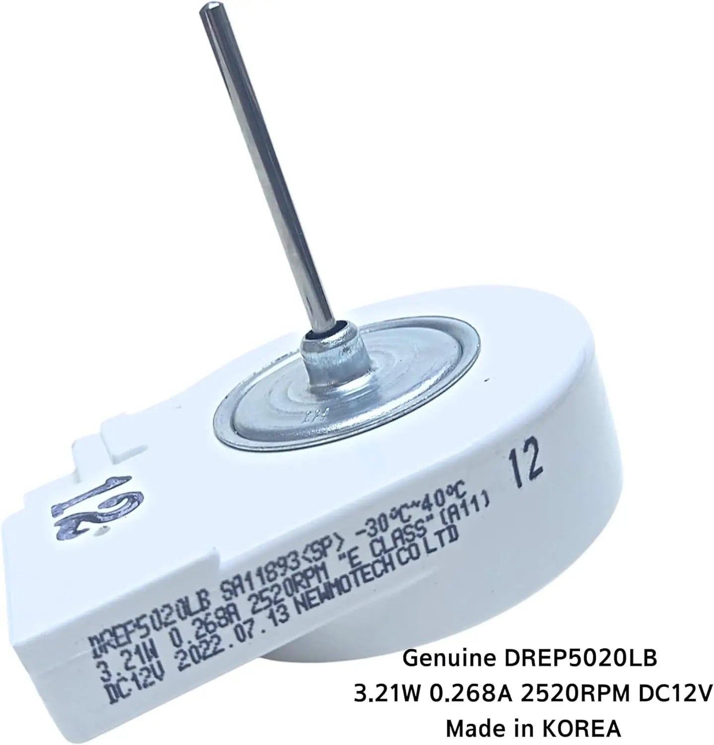 DREP5020LB DA31-00146E Motor Fan BLDC DREP5 Replacement Part for Sam-sung Refrigerator Replaces AP4136569 1486536 4382206