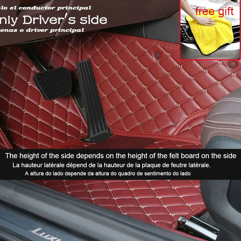 Car Floor Mat For Opel Corsa D 2007~2014 Waterproof Rug Cubre Pisos Para Autos Car Mat Floor Interior Decoration Car Accessories