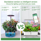 Tuya WiFi Plant Hydroponics System Growing LED Light Soilless Smart Planting Machine Self Watering Indoor Home Gardening Planter